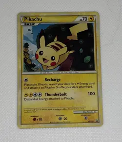 Pikachu HGSS03 Black Star Promo Holo Vintage 2010 Pokemon TCG (LP-NM) - Image 4