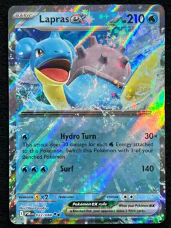 Lapras ex 022/088 Perfect Order Pokemon Double Rare NM - Image 2