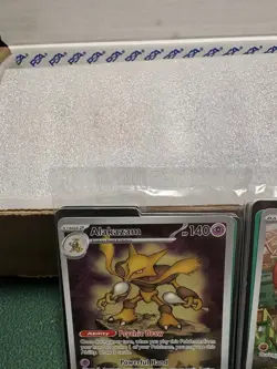 Pokemon TCG: 2025 Alakazam & Riolu Black Star Promo Pokemon Cards, SEALED & MINT - Image 2