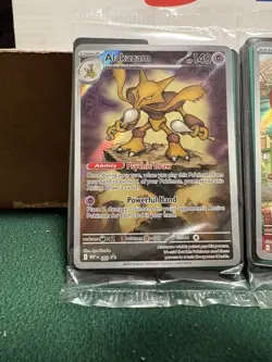 Pokemon TCG: 2025 Alakazam & Riolu Black Star Promo Pokemon Cards, SEALED & MINT - Image 3