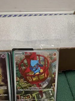 Pokemon TCG: 2025 Alakazam & Riolu Black Star Promo Pokemon Cards, SEALED & MINT - Image 4