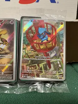 Pokemon TCG: 2025 Alakazam & Riolu Black Star Promo Pokemon Cards, SEALED & MINT - Image 5