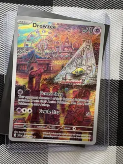 Drowzee 210/198 Pokemon TCG S&V Base Set Illustration Rare NM - Image 1
