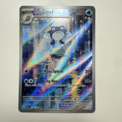 Pokemon Poliwhirl 176/165 IR Holo SV: Scarlet & Violet 151 - Image 1