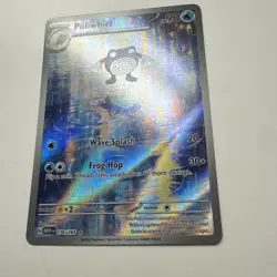 Pokemon Poliwhirl 176/165 IR Holo SV: Scarlet & Violet 151 - Image 2