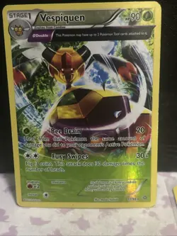 Vespiquen 11/98 Reverse Holo XY - Ancient Origins 2015 Pokemon Ayaka Yoshida - Image 1