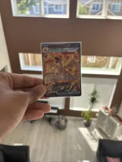 Thicc Charizard Ex Card Handmade By Kids - Image 1