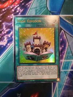Yugioh Toon Kingdom DLCS-EN074 1ST ED NM GOLD ULTRA - Image 1