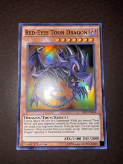 Yu-Gi-Oh! Red-Eyes Toon Dragon - SHVI-EN036 - Super Rare - 1st Edition NM! - Image 1