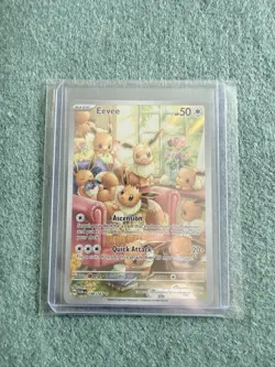 Pokemon Eevee 188/167 Holo Illustration Rare Sv06 Twilight Masquerade Card - Image 3