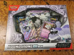 Pokemon TCG Houndstone ex Box w/ 4 Booster Packs & Promo Card NEW - Image 1
