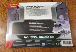 Pokemon TCG Houndstone ex Box w/ 4 Booster Packs & Promo Card NEW - Image 2