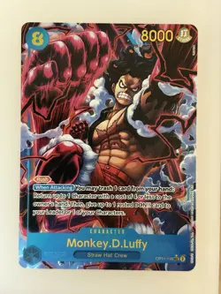 Monkey.D.Luffy (118) - A Fist of Divine Speed (OP11) One Piece TCG Foil SEC - Image 1