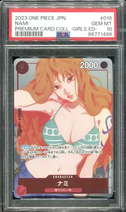 nami psa 10 one piece 16 carteonepiece op01 jp onepiececard - Image 1