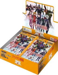 UNION ARENA UA44BT Evangelion New Theatrical Edition Box Card Game BANDAI japan - Image 1