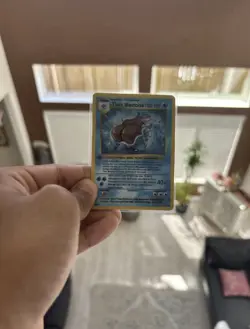 Thicc Blastoise Pokemon Card Custom Handmade - Image 1