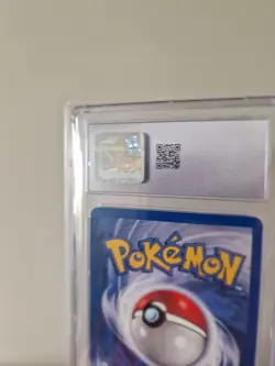 Pokemon TCG Dark Dragonite Holo Rare Card 5/82 Team Rocket Series CGC 8 - Image 3