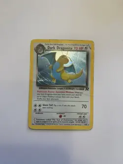 Pokemon TCG Dark Dragonite Holo Rare Card 5/82 Team Rocket Series - Image 1