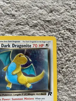 Pokemon TCG Dark Dragonite Holo Rare Card 5/82 Team Rocket Series - Image 4