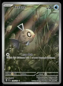 Pokemon Cards Feebas 198/191 Surging Sparks Illustration Rare NM *2 - Image 1