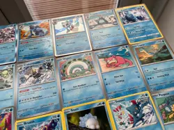 x28 Water Pokemon Card Bundle Lot great condition various packs - Image 5