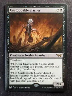 Unstoppable Slasher - Duskmourn House of Horror (MTG) - Image 1