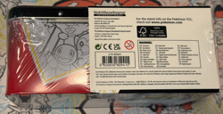 Pokemon 25th Anniversary Celebrations Treasure Chest Lunchbox Tin Sealed + Gift - Image 4