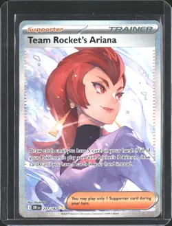 Team Rocket's Ariana 237/182 Destined Rivals Pokemon NM/M - Image 1