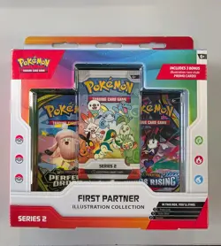 Pokemon TCG First Partner Illustration Collection Series 2 Sealed Box - Image 1
