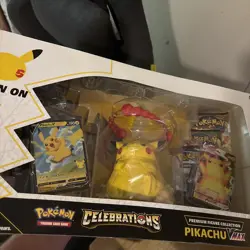 Pokemon TCG Celebrations Premium Figure Collection Pikachu VMAX Box 820650809408 - Image 1