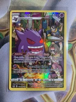 Pokemon Gengar TG6/TG30 Lost Origins Trainer Gallery Card - Image 1