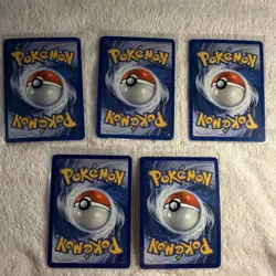 Pokemon Holo Lot set (5) used but in good condition (2004-2005) - Image 2