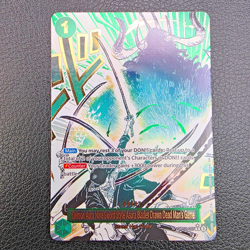 One Piece Demon Aura Nine Sword Style Asura Blade - OP12-037 Zoro event - Image 1