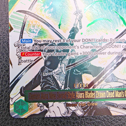 One Piece Demon Aura Nine Sword Style Asura Blade - OP12-037 Zoro event - Image 5