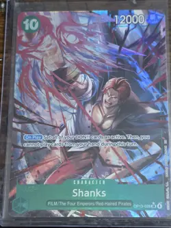Shanks (028) (Alternate Art) OP13-028 Carrying On His Will Foil - Image 1