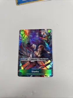 Shanks OP13-028 Alt Art- Carrying On His Will- One Piece TCG NM - Image 1