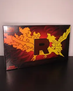 Pokemon TCG Team Rocket's Moltres ex Ultra-Premium Collection Box Sealed - UPC - Image 1