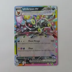 Pokemon Umbreon ex 060/131 Prismatic Evolution Double Rare Full Art Holo nm/mint - Image 1