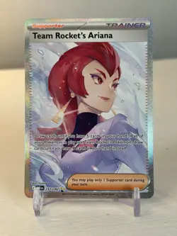 Pokemon TCG Team Rocket's Ariana Destined Rivals Card 237/182 - Image 1