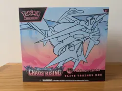 Pokemon TCG - Chaos Rising - Pokemon Center ETB (New & Sealed) - Image 1