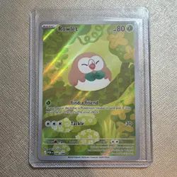 Pokemon TCG Rowlet 090/088 Perfect Order Illustration Rare English Near Mint - Image 1