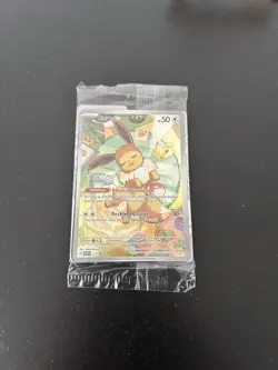 Pokemon Eevee Prismatic Evolutions Promo TCG-Svp173 (SEALED) - Image 2