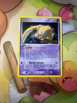 Deoxys 18/107 EX Deoxys Reverse Holo Stamped 2005 Pokemon - Image 1