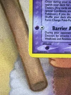 Deoxys 18/107 EX Deoxys Reverse Holo Stamped 2005 Pokemon - Image 5