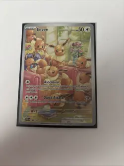 Pokemon Eevee TCG Twilight Masquerade Illustration Rare Card #188/167 Near mint - Image 1