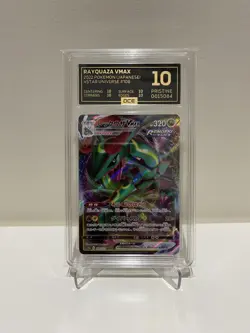 2022 POKEMON VSTAR UNIVERSE - RAYQUAZA VMAX 108/172 OCE GRADED BLACK LABEL 10 - Image 1