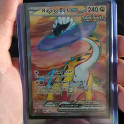 The Pokemon Company Raging Bolt ex 196/162 SV05 Temporal Forces Holo FA UR EN - Image 1