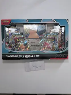Pokemon TCG: Snorlax Ex & Blissey Ex Special Collection - Brand New and Sealed ✅ - Image 1