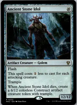Ancient Stone Idol R Commander: Murders at Karlov Manor 222 LP - Image 1