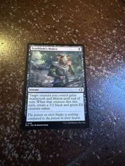 Scarblade's Malice Lorwyn Eclipsed Regular - Image 1